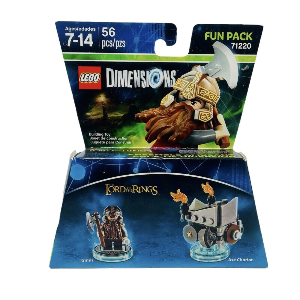 LEGO Dimensions Fun Pack Gimli Lord of the Rings 71220 NEW SEALED
